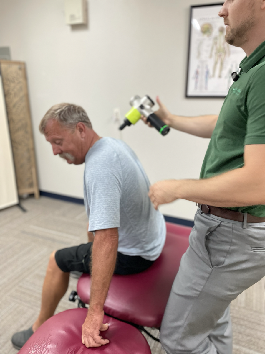 Modern therapy equipment in treatment room